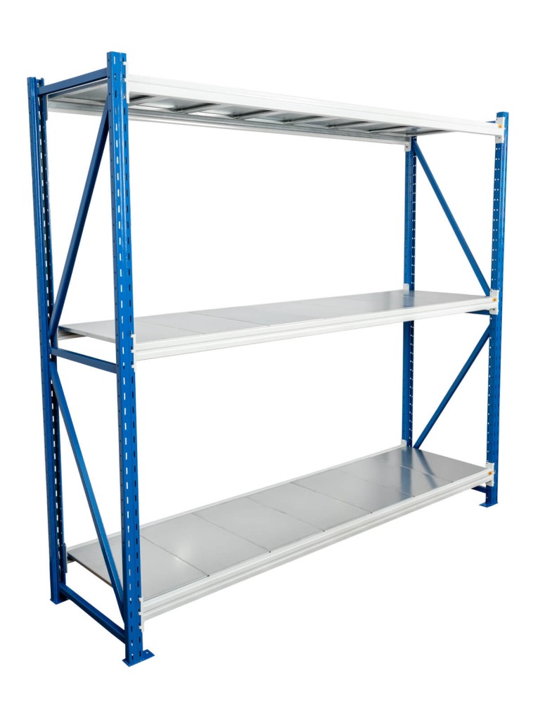 Стеллаж стационарный БиКом СТ-4 250x150x50 3 полки купить в Воронеже