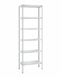 Стеллаж металлический Титан МС-500 2300х700х500 6 полок Стеллаж металлический Титан МС-500 2300х700х500 6 полок