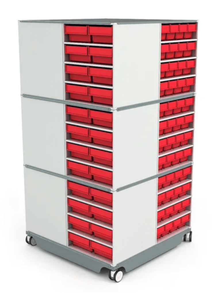 КП-03 Кассетница поворотная с красными ящиками купить в Воронеже КП-03 Кассетница поворотная с красными ящиками купить в Воронеже