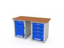 Верстак двухтумбовый WOKER PRO 2204.1500 Верстак двухтумбовый WOKER PRO 2204.1500