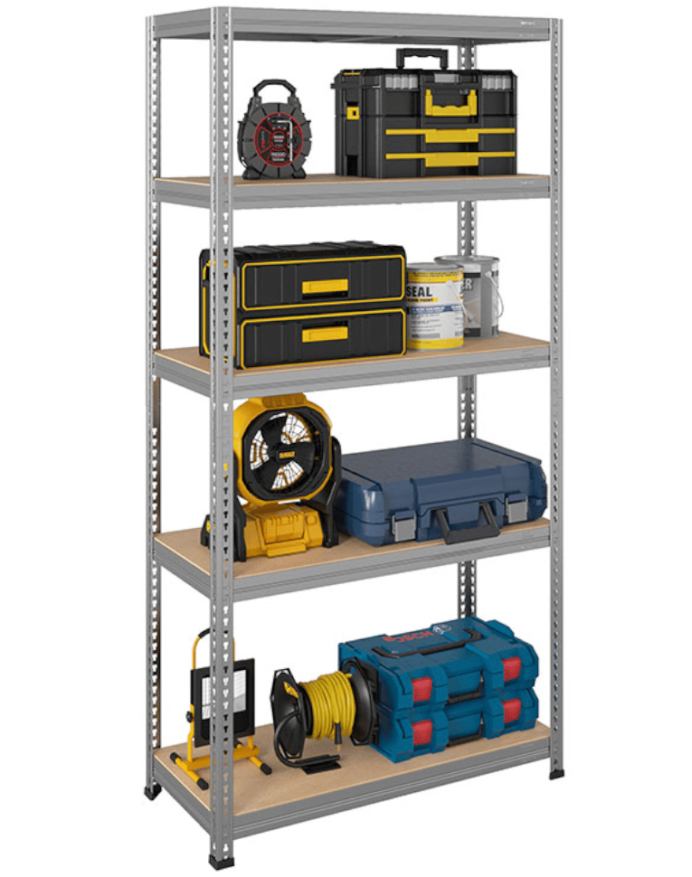 Стеллаж быстросборный ЛОФТ (SBL) 1800x1200x450 5 полок (цинк) купить в Воронеже Стеллаж быстросборный ЛОФТ (SBL) 1800x1200x450 5 полок (цинк) купить в Воронеже