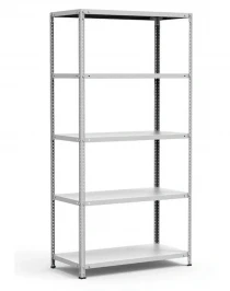Стеллаж металлический Титан МС-500 1800х1000х500 5 полок Стеллаж металлический Титан МС-500 1800х1000х500 5 полок