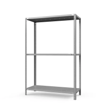 Стеллаж ТС Лайт с перф. полками 2000х1200х600 3 полки