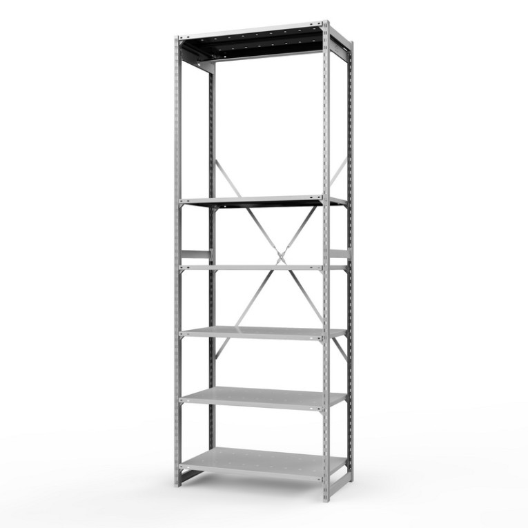 Стеллаж металлический ТСУ Универсал, 3000х1060х600 мм.Штанги: 1шт. Полки: металл усил. перф. 6 шт. купить в Воронеже