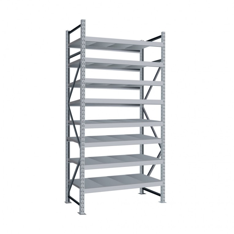 Стеллаж грузовой Диком СТ-051 6000х1500х650 с 8 ярусами купить в Воронеже