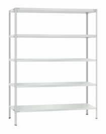 Стеллаж металлический Титан МС-500 2300х1500х600 5 полок Стеллаж металлический Титан МС-500 2300х1500х600 5 полок