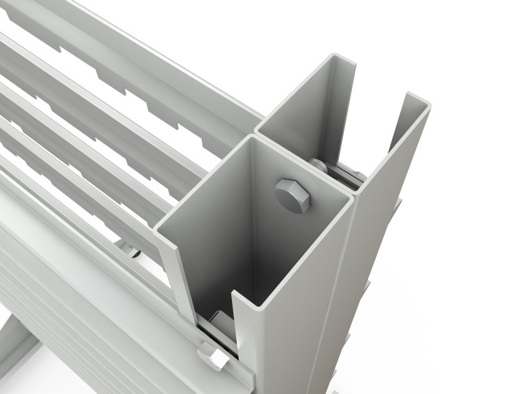 Стеллаж для пластиковых лотков SORTEX двухсторонний 1800x1000x800.06 купить в Воронеже