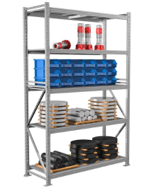 Стеллаж MS Profi 2500х1500х500 5 полок Стеллаж MS Profi 2500х1500х500 5 полок