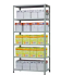 Стеллаж MS Strong 2200х1200х600 6 полок купить в Воронеже