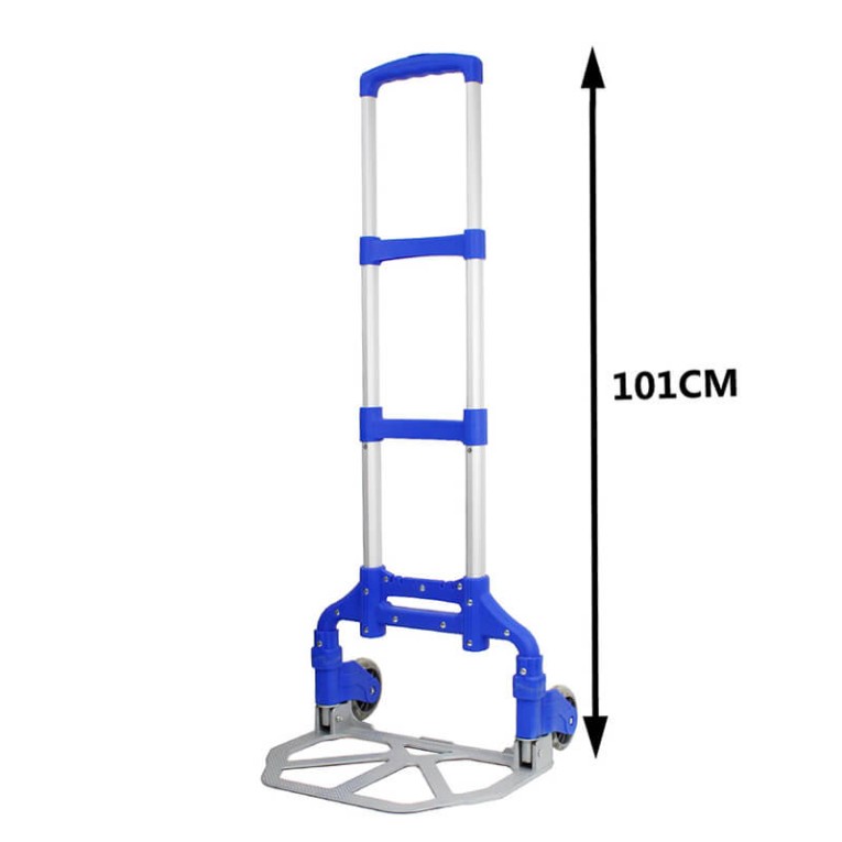 Тележка грузовая двухколесная складная PT-70 г/п 70 кг, колеса полиуретан 100 мм купить в Воронеже