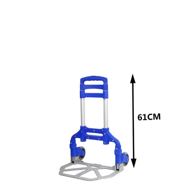Тележка грузовая двухколесная складная PT-70 г/п 70 кг, колеса полиуретан 100 мм купить в Воронеже