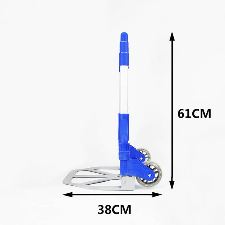 Тележка грузовая двухколесная складная PT-70 г/п 70 кг, колеса полиуретан 100 мм купить в Воронеже