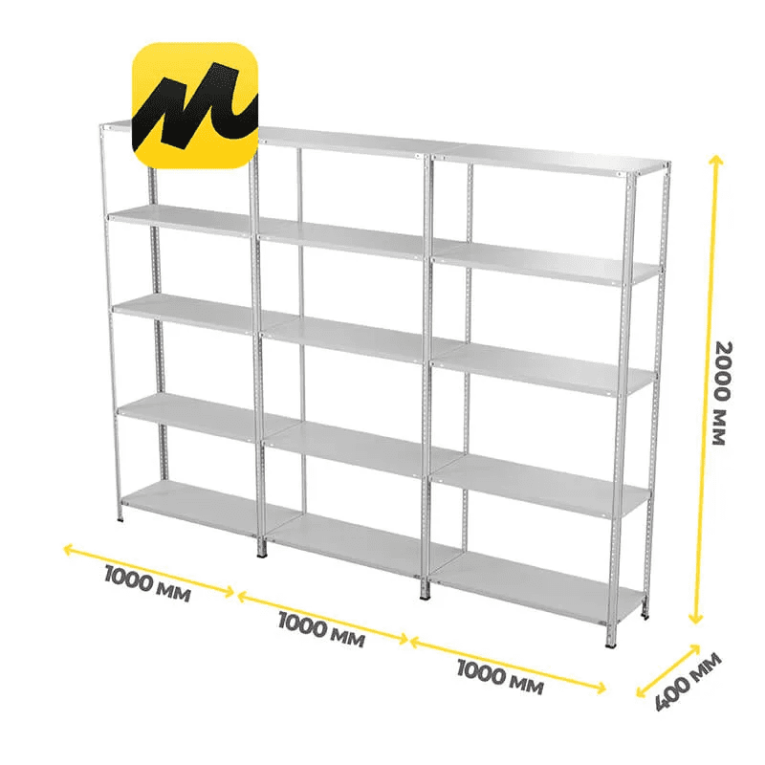 Стеллаж ПВЗ Яндекс Маркет 2000х3000х400 5 полок купить в Воронеже Стеллаж ПВЗ Яндекс Маркет 2000х3000х400 5 полок купить в Воронеже