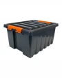 Контейнер особопрочный Rox Box PRO 36 (500х390х250 мм с крышкой и клипсами, антрацит) Контейнер особопрочный Rox Box PRO 36 (500х390х250 мм с крышкой и клипсами, антрацит)