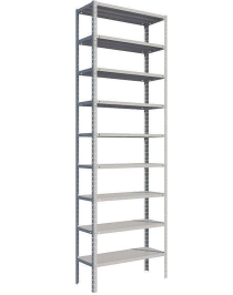 Стеллаж MS Hard 2200х1000х300 9 полок Стеллаж MS Hard 2200х1000х300 9 полок