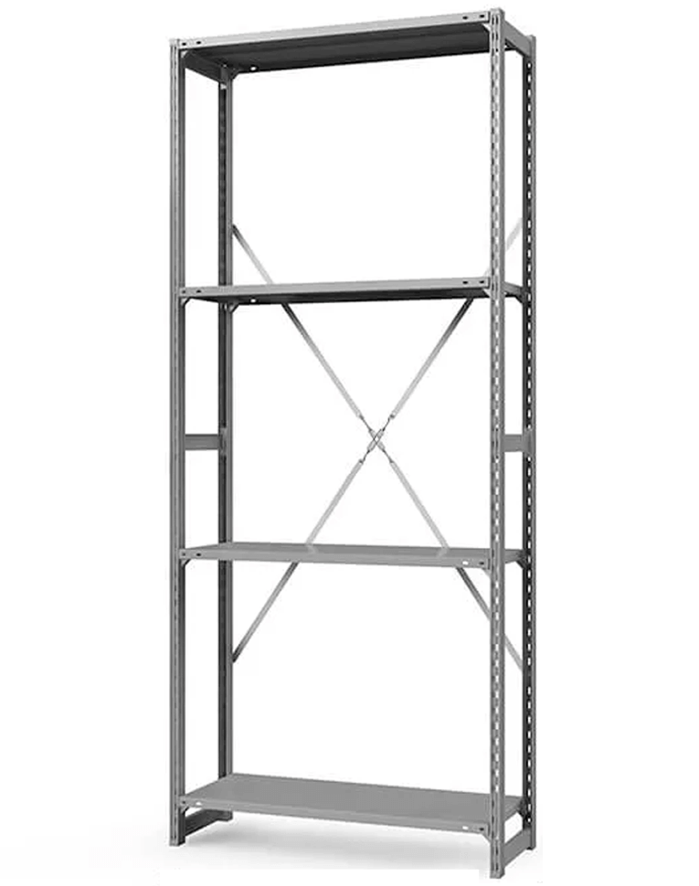 Стеллаж ТСУ 2500x1000x500 4 полки (150 кг, металл) купить в Воронеже Стеллаж ТСУ 2500x1000x500 4 полки (150 кг, металл) купить в Воронеже