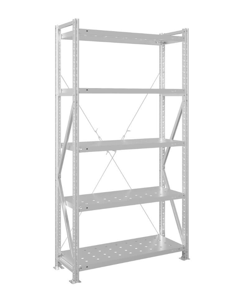 Стеллаж MS U 2000x1500x600 5 полок (300 кг, перф) купить в Воронеже