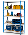 Стеллаж металлический МКФ 2000х1820х910 5 полок
