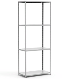 Стеллаж металлический Титан МС-750 2300x1000x800 4 полки