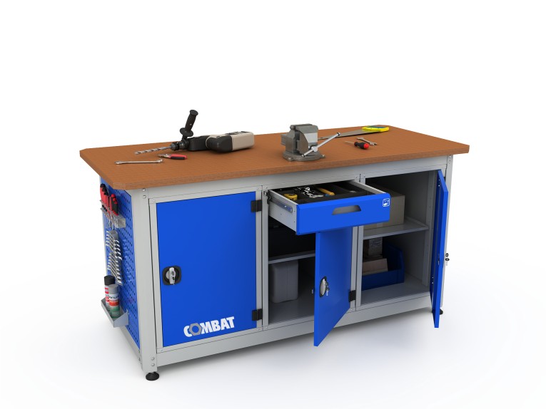 Верстак трехтумбовый COMBAT 3121.1830 купить в Воронеже Верстак трехтумбовый COMBAT 3121.1830 купить в Воронеже