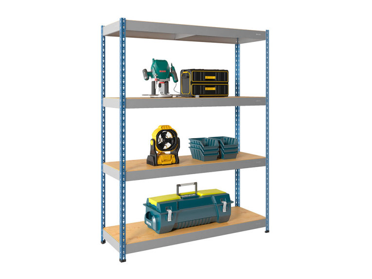 Стеллаж Практик SB 200х183х61 4 полки (фанера) купить в Воронеже Стеллаж Практик SB 200х183х61 4 полки (фанера) купить в Воронеже