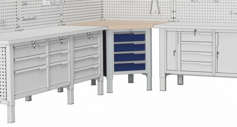 Угловой верстак CU Constructor купить в Воронеже Угловой верстак CU Constructor купить в Воронеже