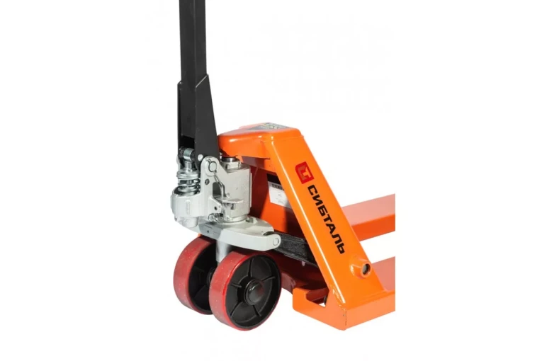 Гидравлическая тележка (рокла) ACR, 2,5 т, Вилы: 1500 Х 550, Сибталь, полиуретановые колеса купить в Воронеже