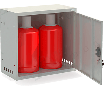 Шкаф для газовых баллонов ШГР 27-2 (27л) купить в Воронеже
